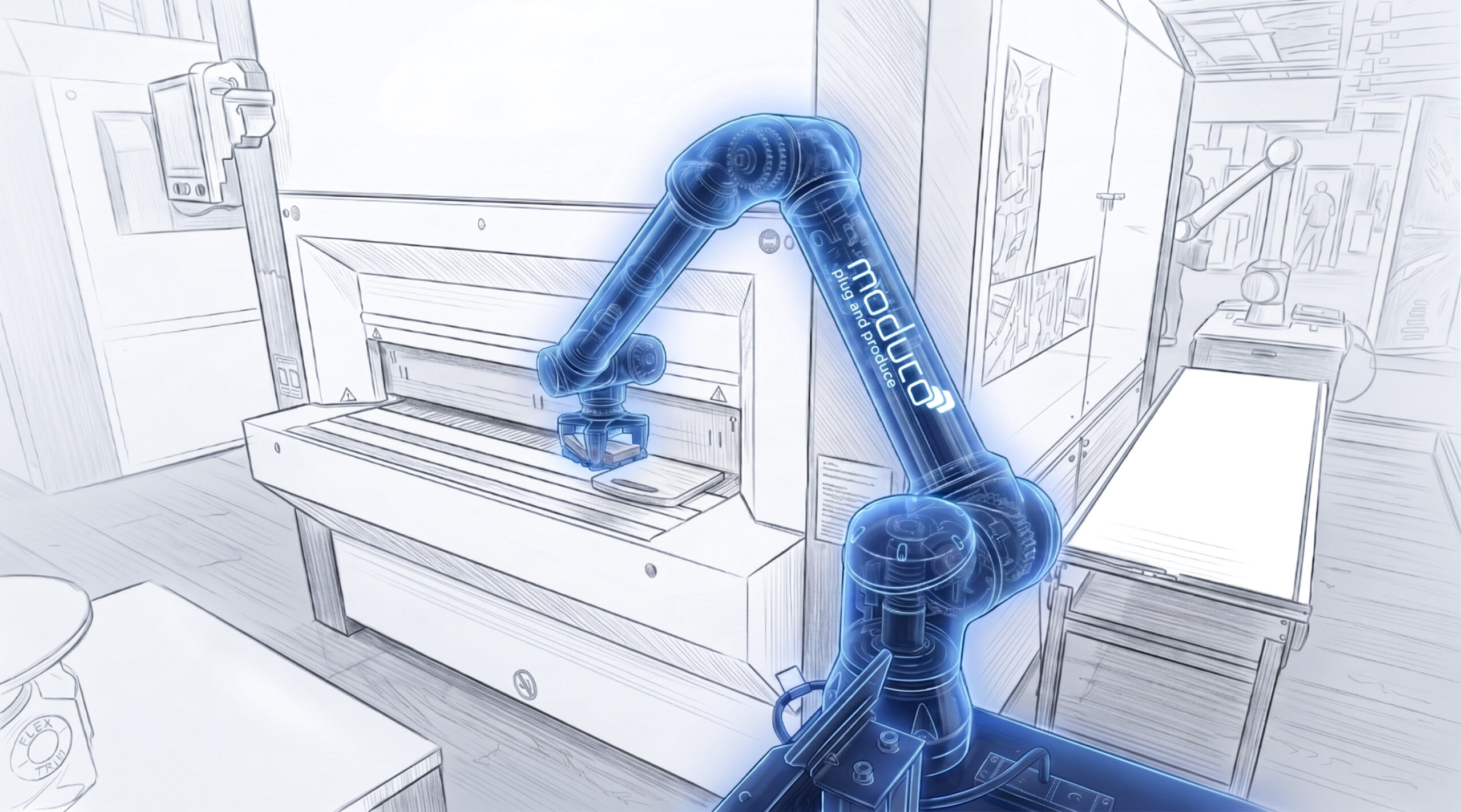 Robotergestütztes automatisiertes Schleifen von Bauteilen